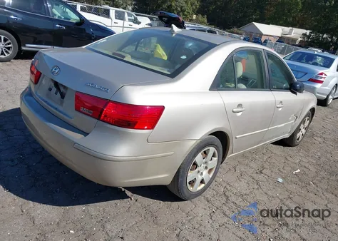2009 Hyundai Sonata Gls из США, поврежденный, VIN 5NPET46C69H487324